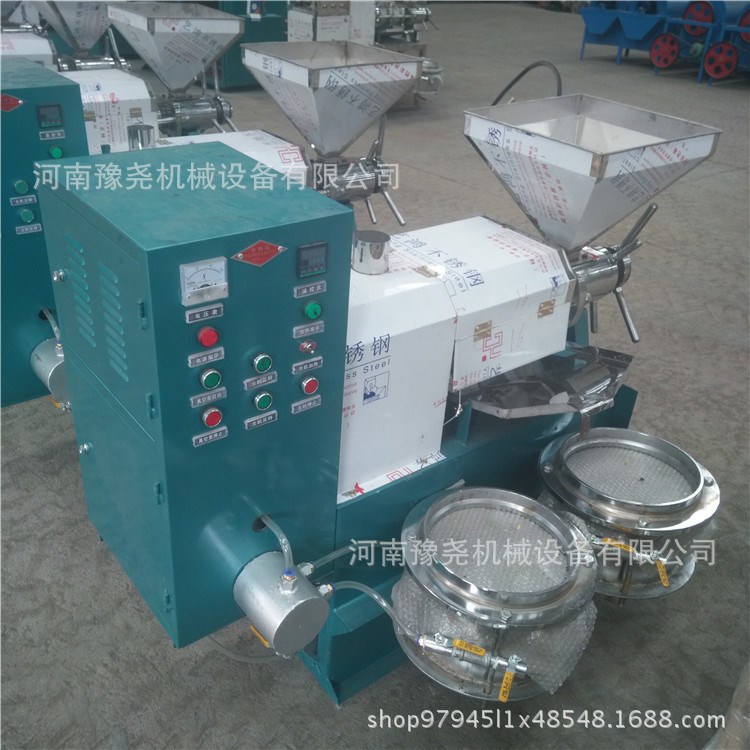 多功能螺旋榨油机 全自动小型榨油机 高出油率花生大豆螺旋榨油机