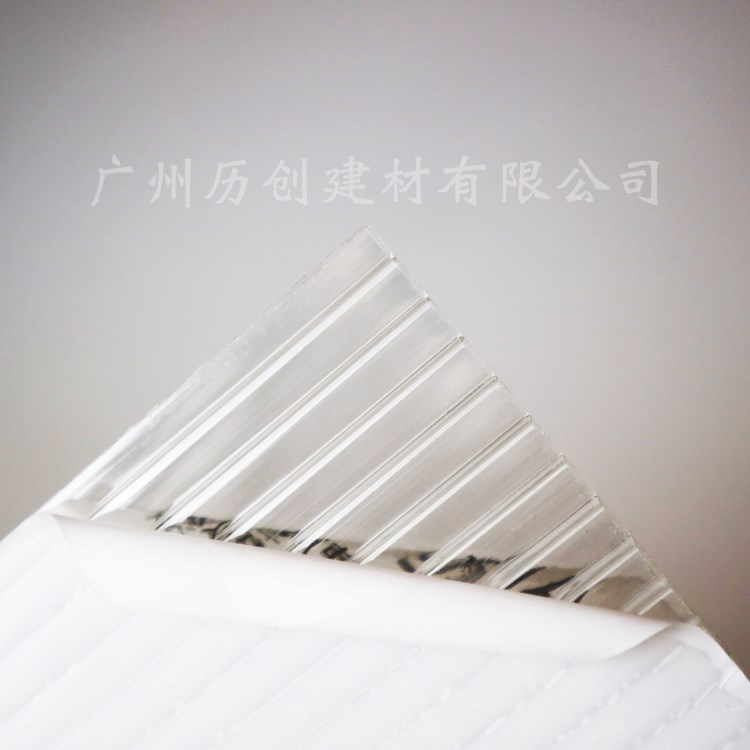 山西长治 10mmPC阳光板 透明板 塑料顶棚 透光性能好 厂家直销