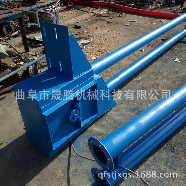 矿工业用粉末管链输送机 Z型组合式管链机 石灰粉管链提升机