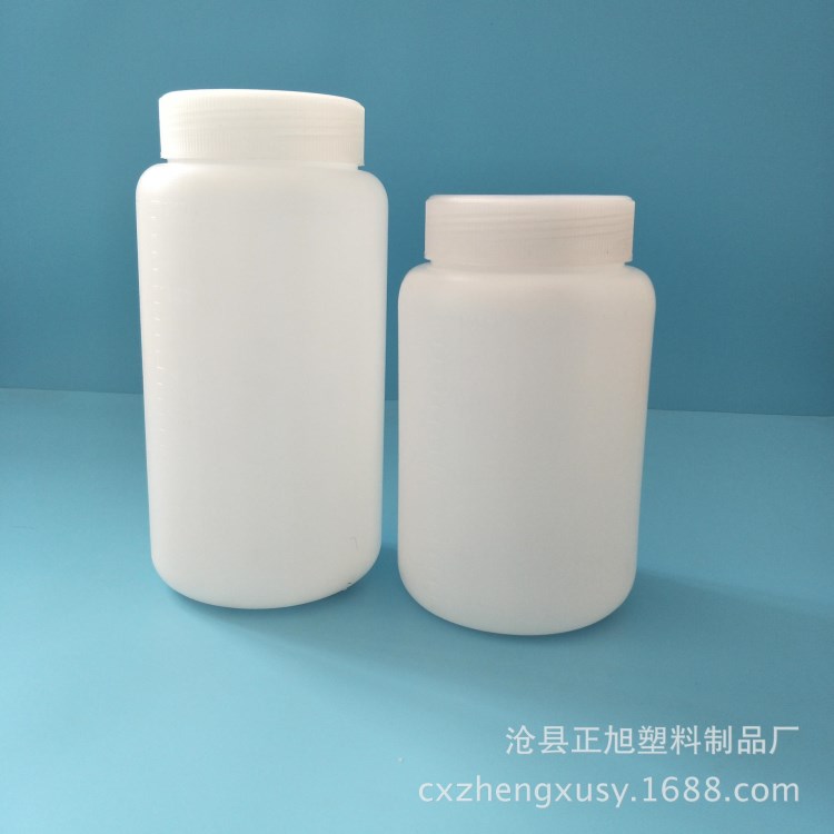 厂家直销批发2000ML 塑料瓶 广口瓶  液体瓶 粉沫瓶 带内盖 刻度