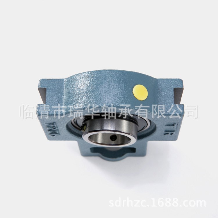 广东TR轴承 T206 带顶丝外球面球轴承带滑块座 型号UCT206