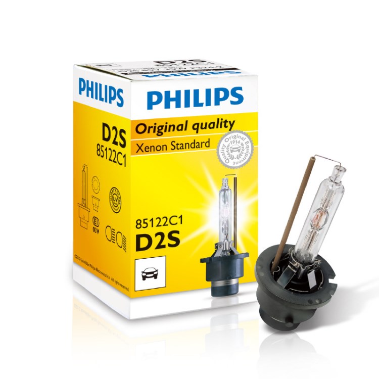 Philips/飞利浦氙气大灯HID氙气灯汽车灯泡4200K6000KD1SD2SD3SD4