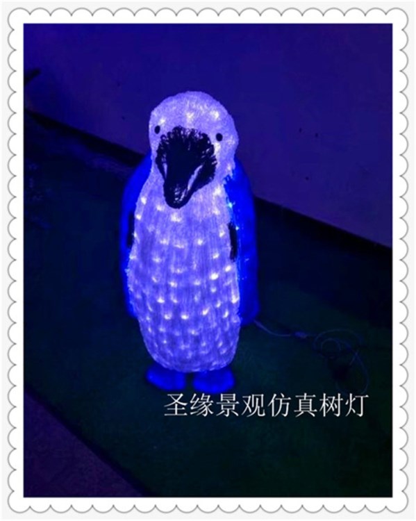 户外太阳能灯仿真企鹅_仿真动物造型_led仿真动物灯 发光灯