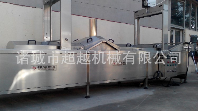厂家直销食品厂油炸机流水线 香蕉片油炸机