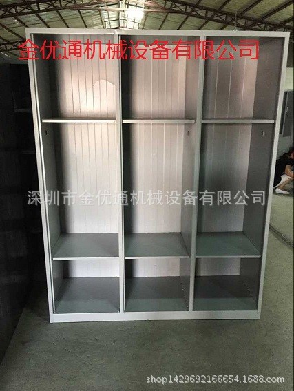 深圳4门更衣柜 铁皮更衣柜 员工浴室更衣柜 可非标定制