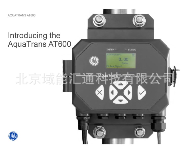 GE Panametrics 外夹式超声波流量计AT600