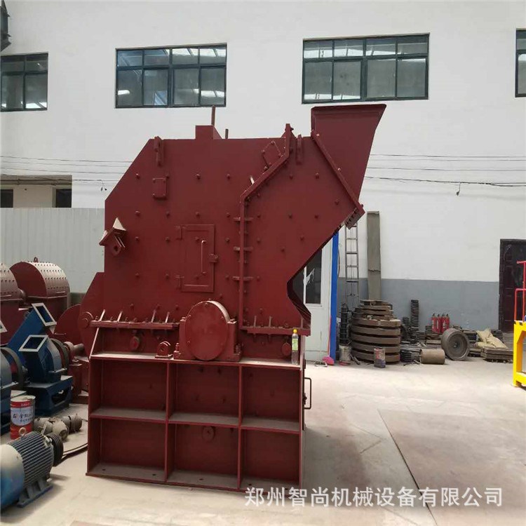 智尚供应石头制砂生产线全套配置流程图 金刚石强制破碎机