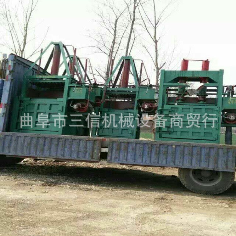 小型废纸打包机 可乐瓶液压打包机 外贸服装打包机