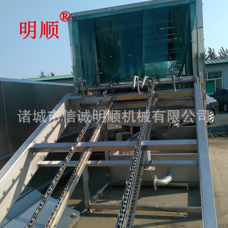 L强制喷淋设备 禽笼清洗设备 禽笼清洗机 家禽屠宰流水线清洗设备
