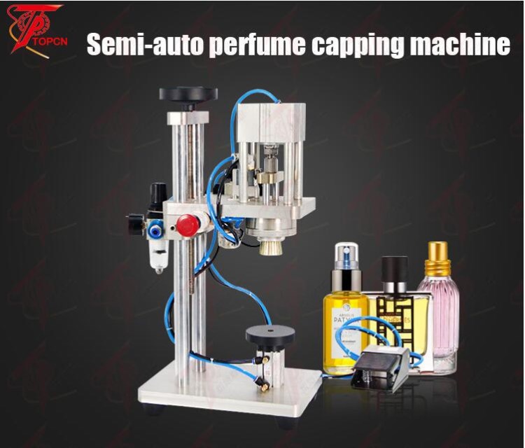 半自动香水锁盖机 锁盖机玻璃瓶 锁盖机手动 锁盖机香水