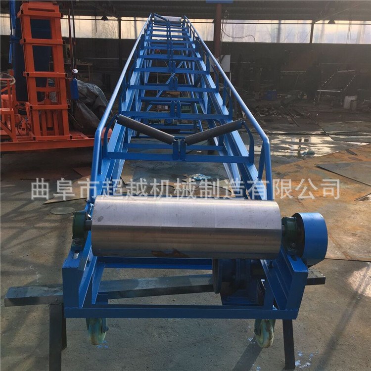 500宽皮带运输机报价 大倾角皮带输送机 货物装车传送带