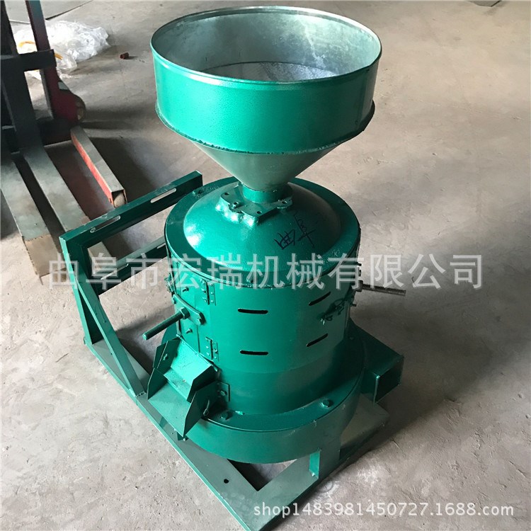 小麦玉米脱皮机 单相电稻谷碾米机