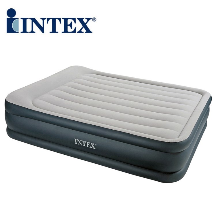 INTEX 67736美国双人床豪华充气床垫双层居家户外充气垫