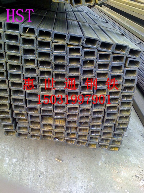 重庆无缝方管40*40方钢管黑方管厂、建筑机械用40*40*5厚壁方管厂