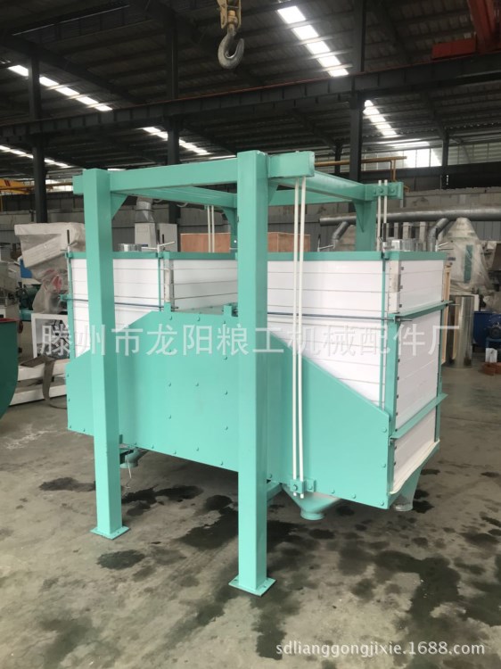 面粉厂专用双仓高方平筛 面粉加工设备 粉体检验筛筛选设备