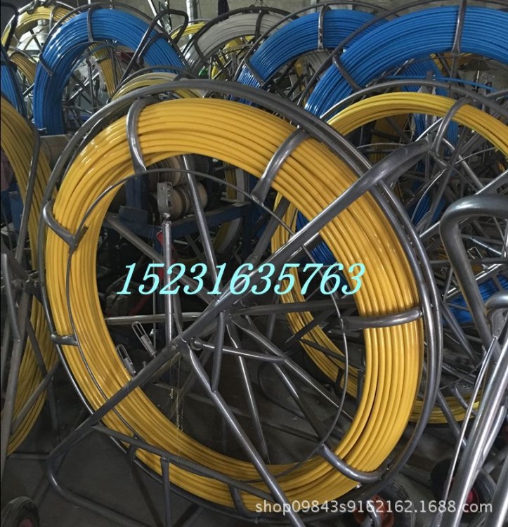 穿孔器 电缆穿管器14X200米管道穿线器 玻璃钢穿孔器生产厂家