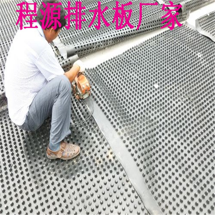 石家庄塑料排水板低价-低价车库疏水板常用型号批发