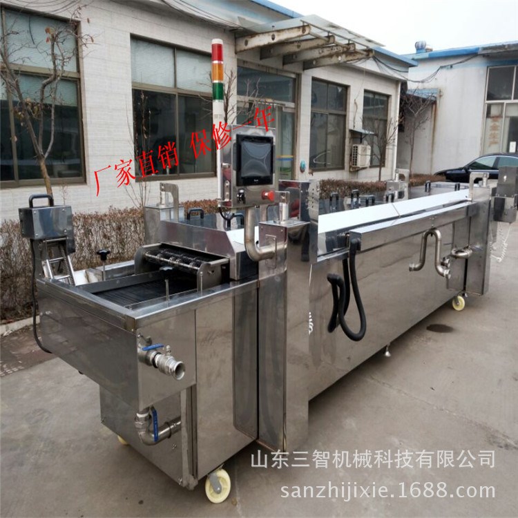 生产鸭舌头油炸线 鸭肉生产线 欢迎来公司考察设备