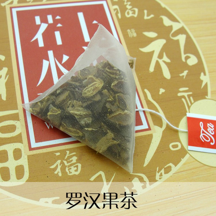 罗汉果茶 三角茶包袋泡茶oem 润肺茶 保健品 养生 OEM贴牌代加工