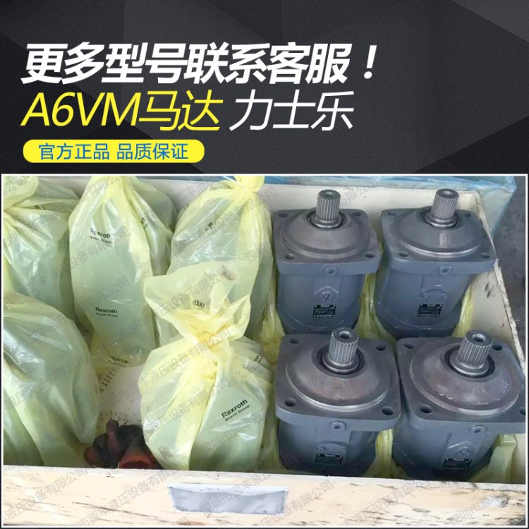  力士乐径向柱塞液压马达 A6VM55HA1R1/63W-VZB01XA-S