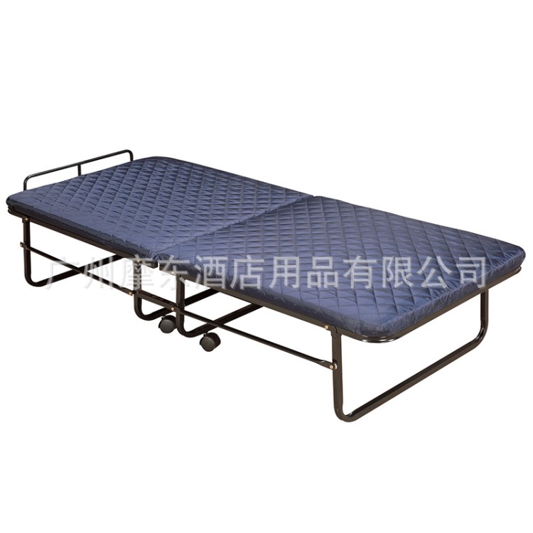可折叠式豪华简约单人床 学校办公室临时简易海绵折床 宿舍休息床