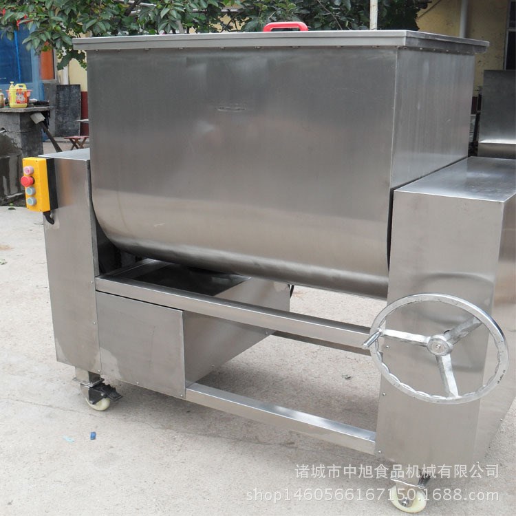 中旭红肠香肠拌馅机 多功能翻斗式拌馅机 水饺混沌拌馅机图片