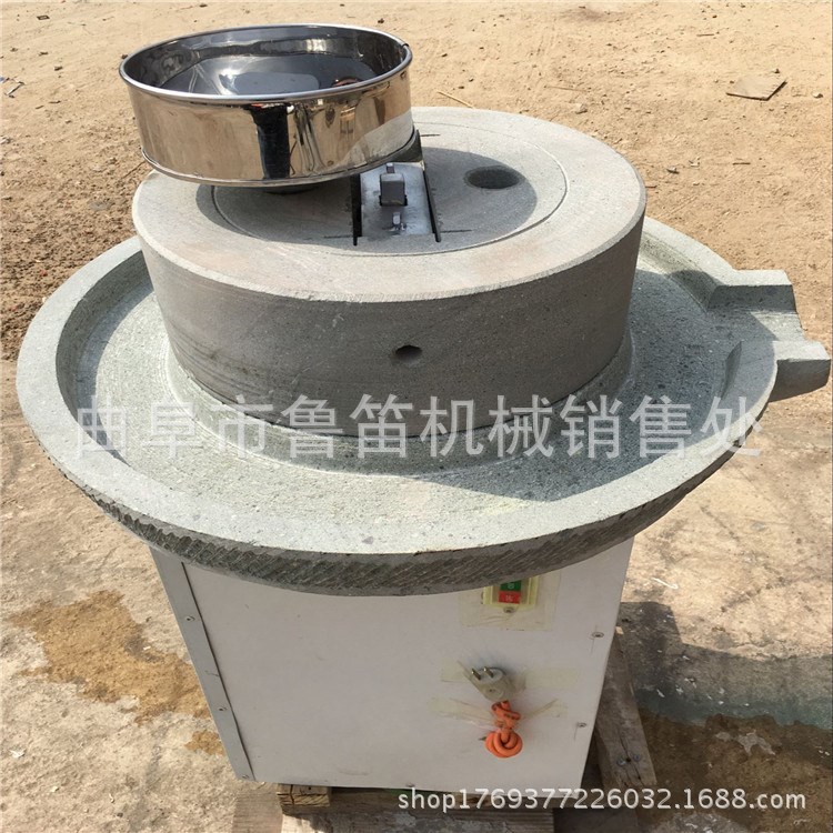 营口石磨豆腐磨浆机 黄豆绿豆石磨机 石磨豆腐磨浆机