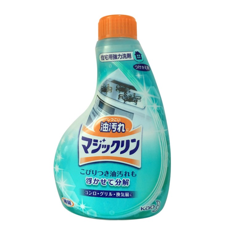 日本原装 花　顽固油污好帮手厨房喷雾剂　补充装　400ml