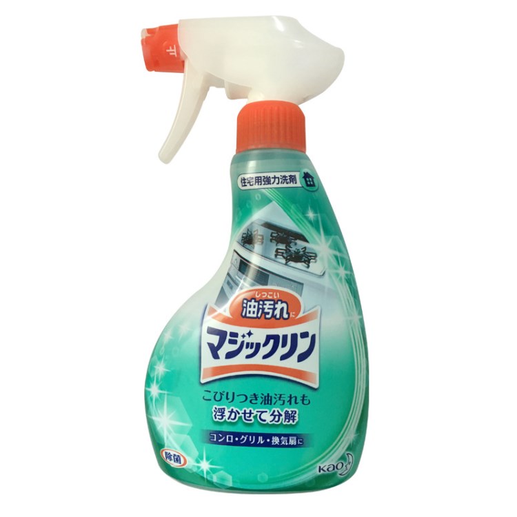 日本原装花顽固油污好帮手厨房喷雾剂400ML