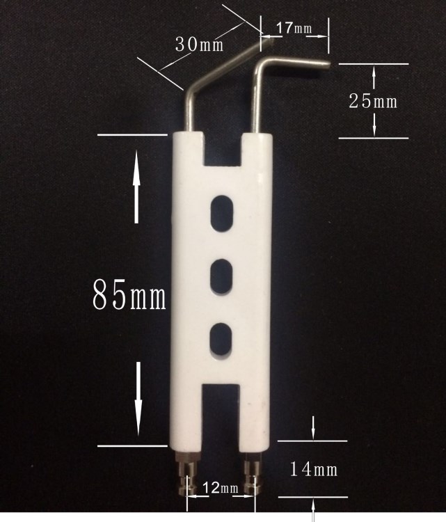 醇油H型点火针 商用厨房炉具陶瓷针