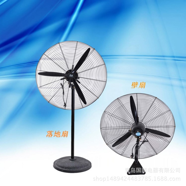 厂家销售工业落地电风扇量大优惠工业落地扇 工业风扇750MM/220V