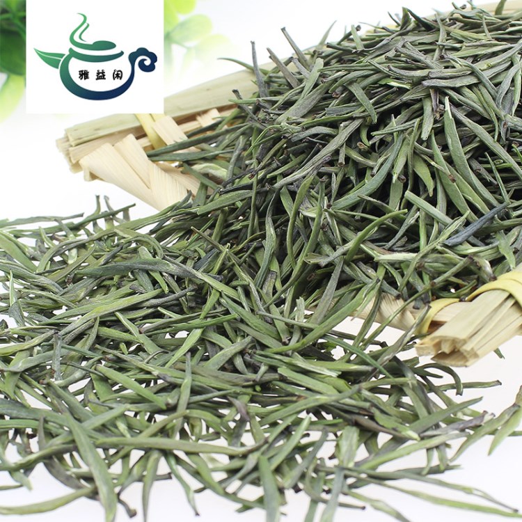 雅益闲 2018早春绿茶 竹叶型嫩芽茶叶 四川峨眉特级高山绿茶500g