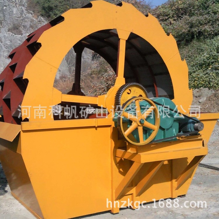 风化砂洗砂生产线 双轮斗式洗砂机XSD2610型价格便宜 洗净度高