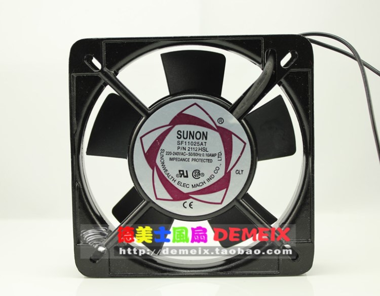 全新 建准SUNON SF1102T AC220V 11025 含油 交流散热风扇