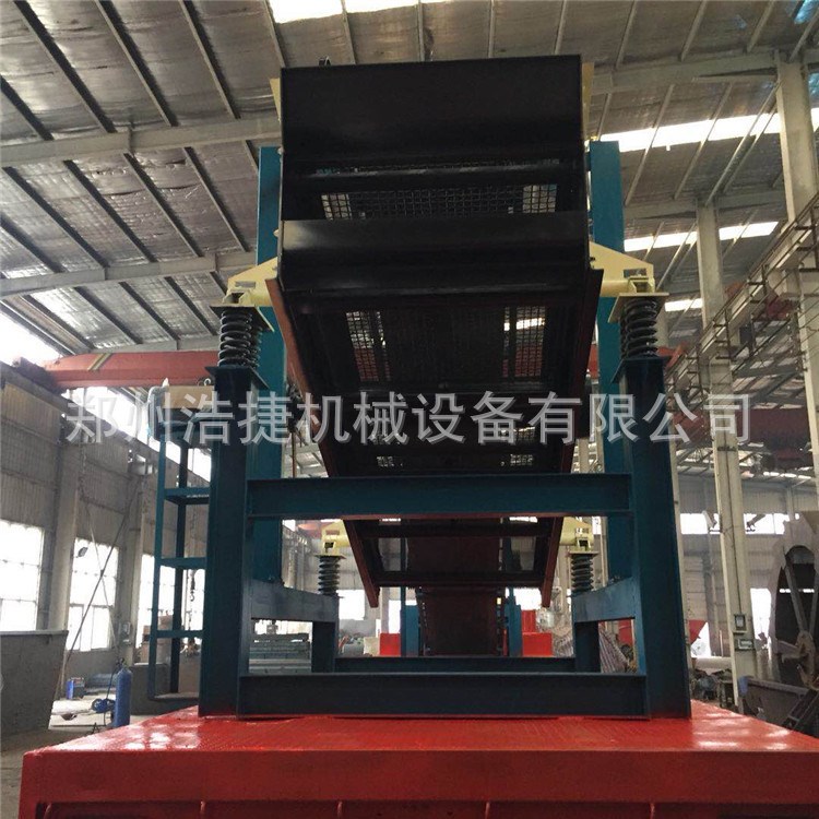 反击大型移动式破碎站整套生产线 轮胎式移动粗碎建筑垃圾破碎机