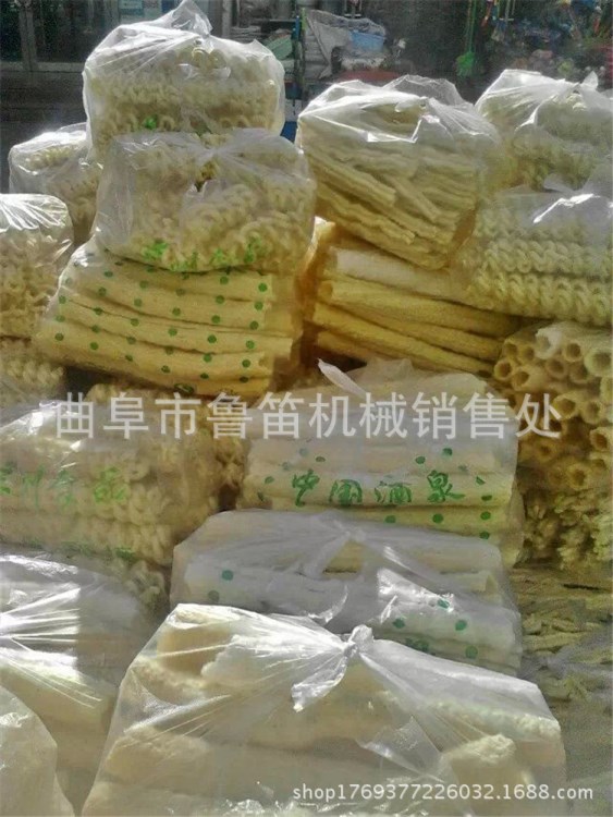 河北玉米空心棒食品膨化机 七用多功能膨化机 面粉膨化机图片