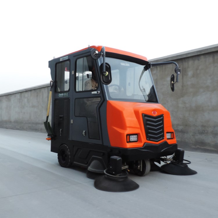 驾驶式扫地机厂家直销 洁乐美KM-V7大型座驾多功能扫地车品质