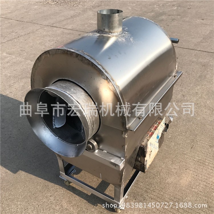 供应自动温控电磁炒货机环保节能滚筒式电磁烘烤机操作简单方便
