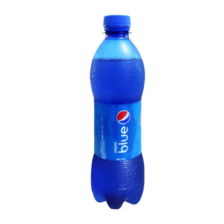 印尼巴厘岛蓝色百事可乐pepsi bluel梅子味原装饮料450ml