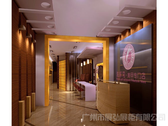 专卖场空间设计-专卖店空间展示柜制作