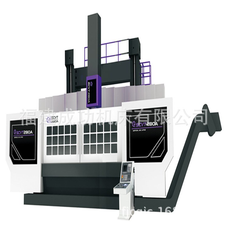 厂家供应SCVT280H/W双柱单刀架立车  数控机床 数控车床