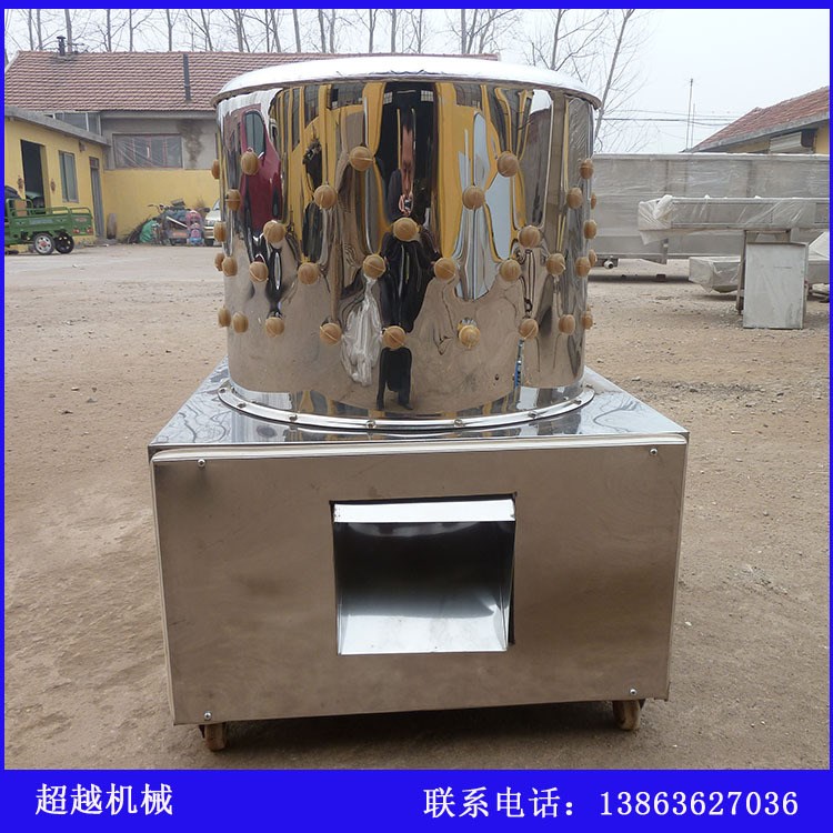 产地货源 出口不锈钢 小型自动拔毛机 鸡鸭鹅脱毛机