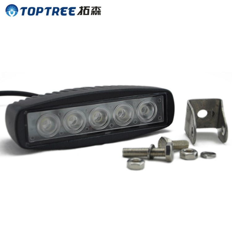 15W 通用款  聚泛光型  条状车顶灯  12V 24V LED工程车工作灯