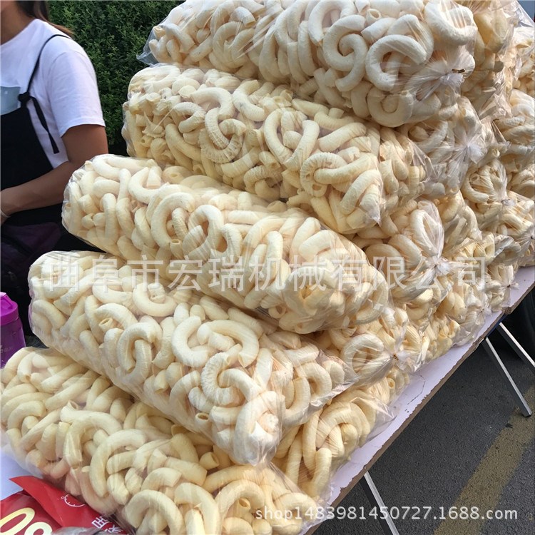 辽宁弯管膨化机 麻辣膨化机 空心棒玉米膨化机 五谷杂粮康乐果机