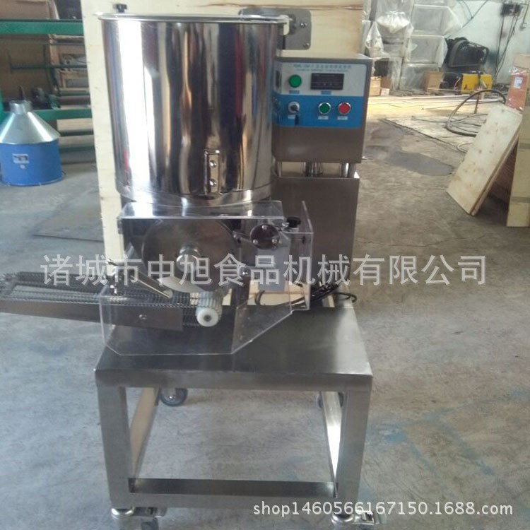 全自动汉堡肉饼成型机 鱼形肉饼成型机 厂家直销 一年质保终生保
