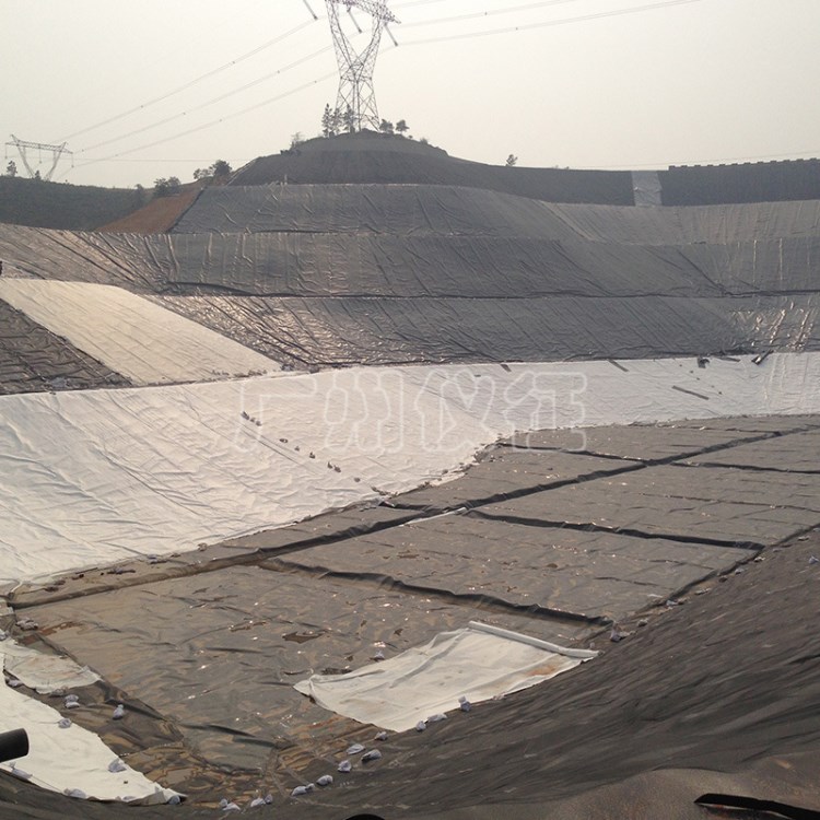 垃圾填埋场hdpe光面土工膜 糙面土工膜施工工艺(Geomembrane)