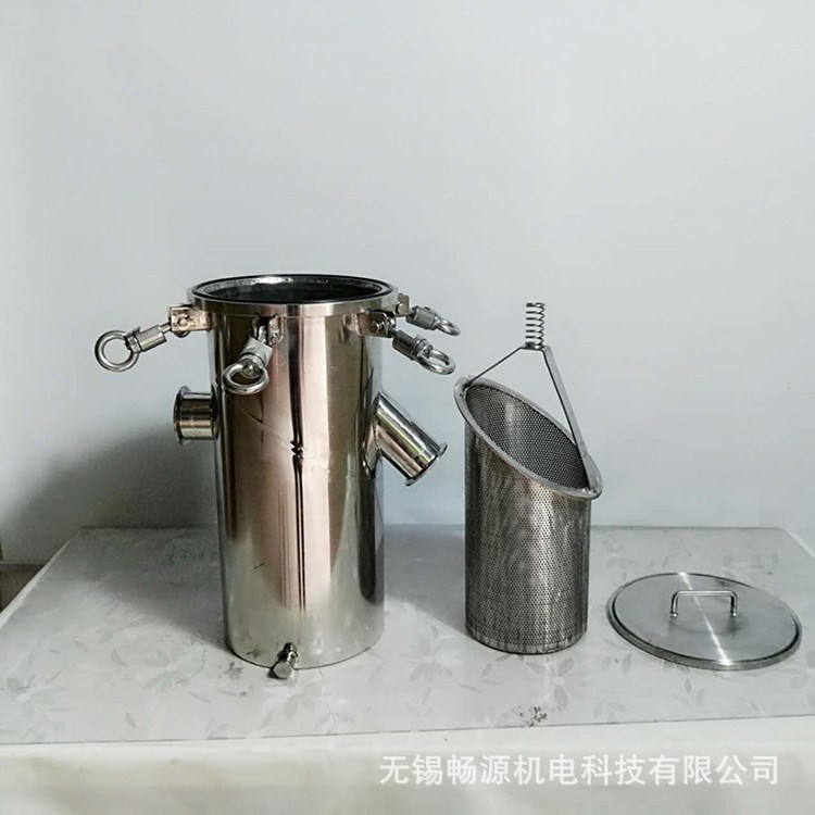 厂家生产销售不锈钢篮式过滤器 管道过滤器 食品级过滤器