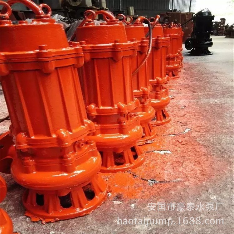 潜水吸沙泵 厂家供应耐磨渣浆泵 ZJQ潜水泥浆泵抽砂泵 50ZJQ-A20