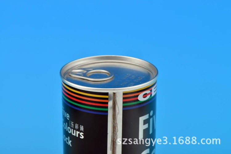 马口铁机油罐生产 易拉食品罐 锁罐生产厂家 易拉素铁盖罐印刷