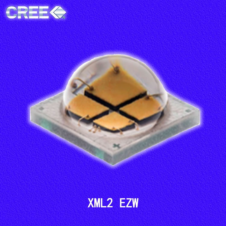 cree大功率led灯珠 CREE XML2EZW 美国科锐12v13W车灯